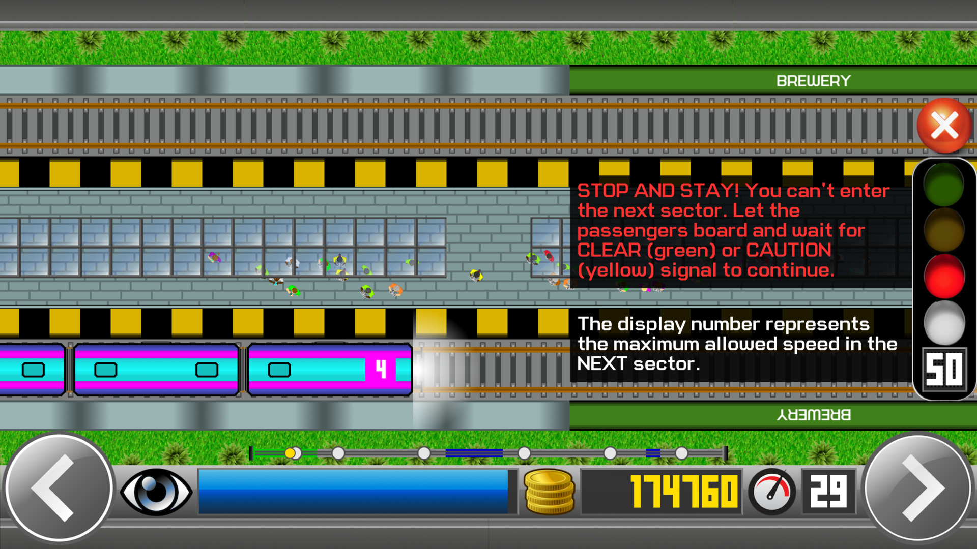 Subway Train Simulator 2D screenshot 7
