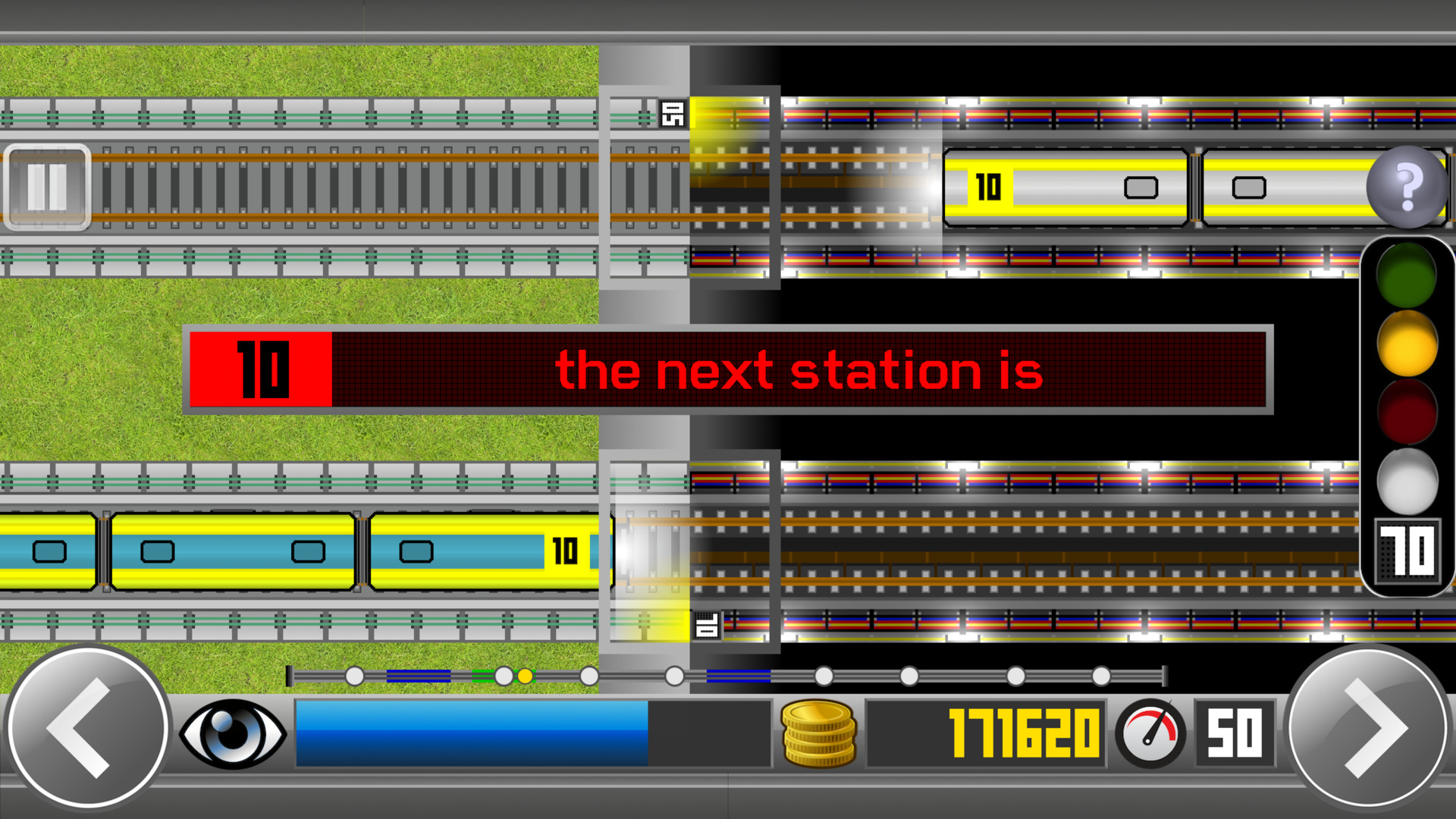 Subway Train Simulator 2D screenshot 3