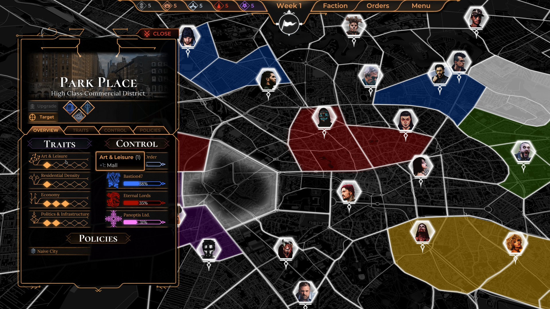 Domains of Dusk screenshot 1