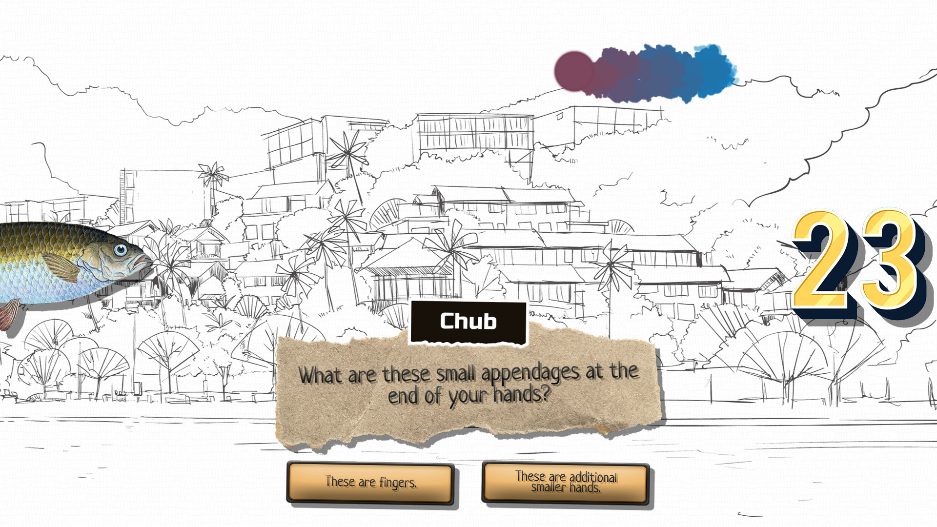 Odd Adventure of Chub, Color, 23 and You screenshot 2