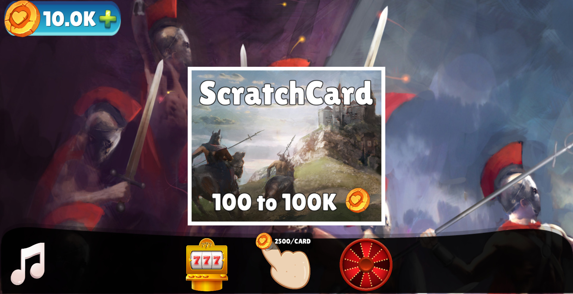 Ancient Warriors Casino Jackpot screenshot 2