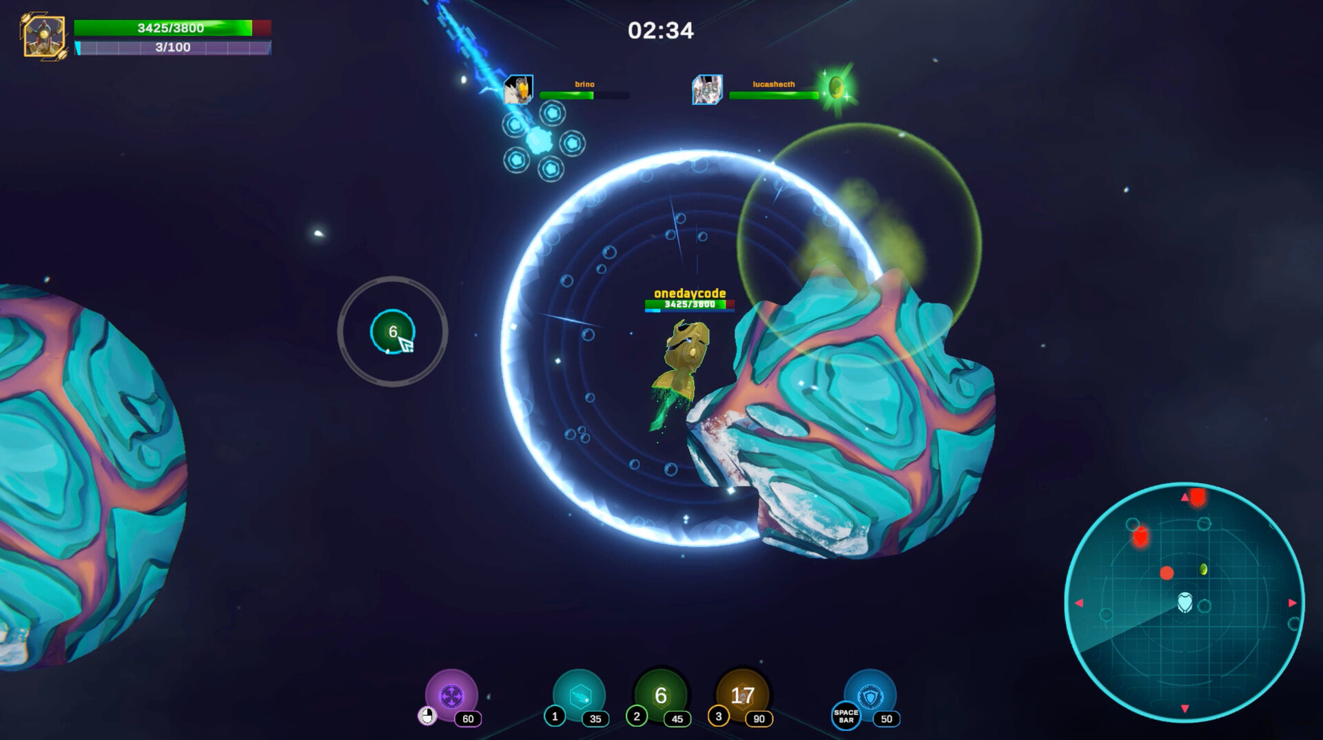 Gravity Blasters screenshot 2