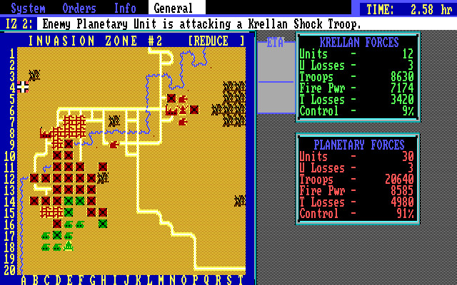 STAR FLEET II - Krellan Commander Version 2.0 screenshot 10