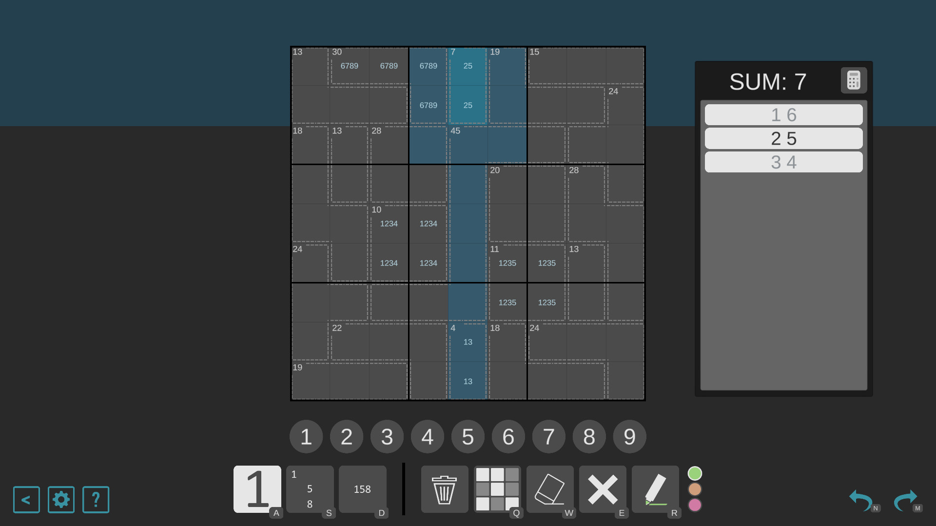 Killer Sudoku screenshot 4