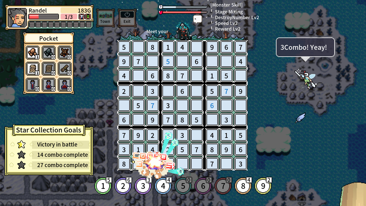 Sudoku RPG screenshot 5