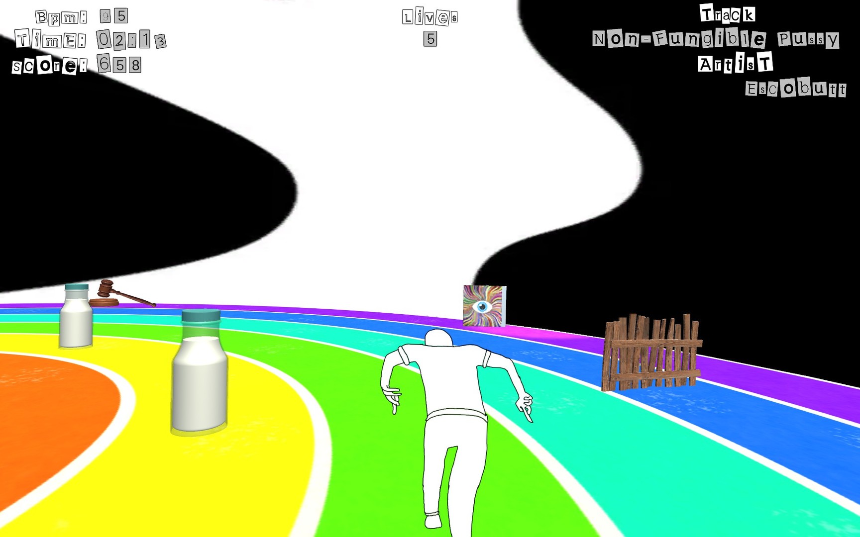 The Infinite Trial of a Hopeless Man Running screenshot 1