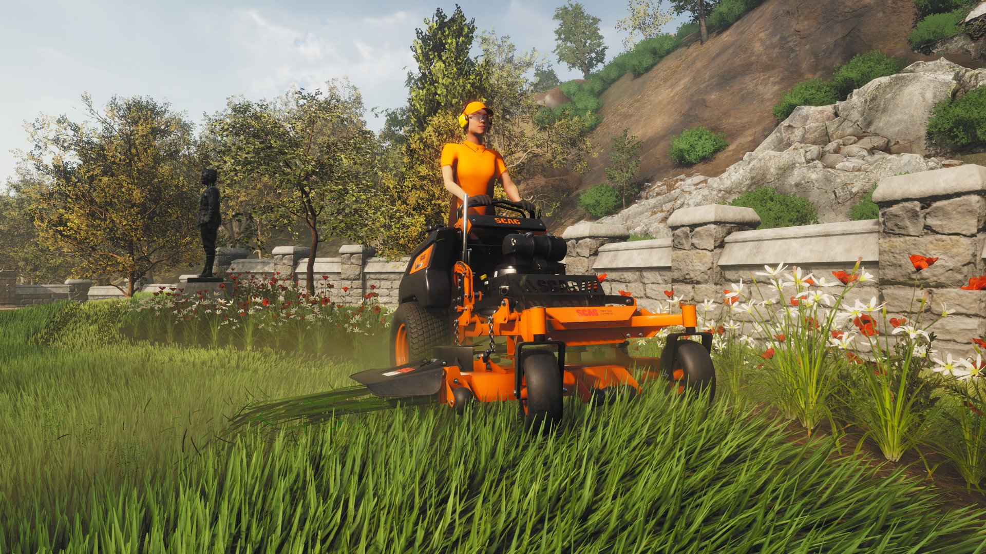 Lawn Mowing Simulator screenshot 1