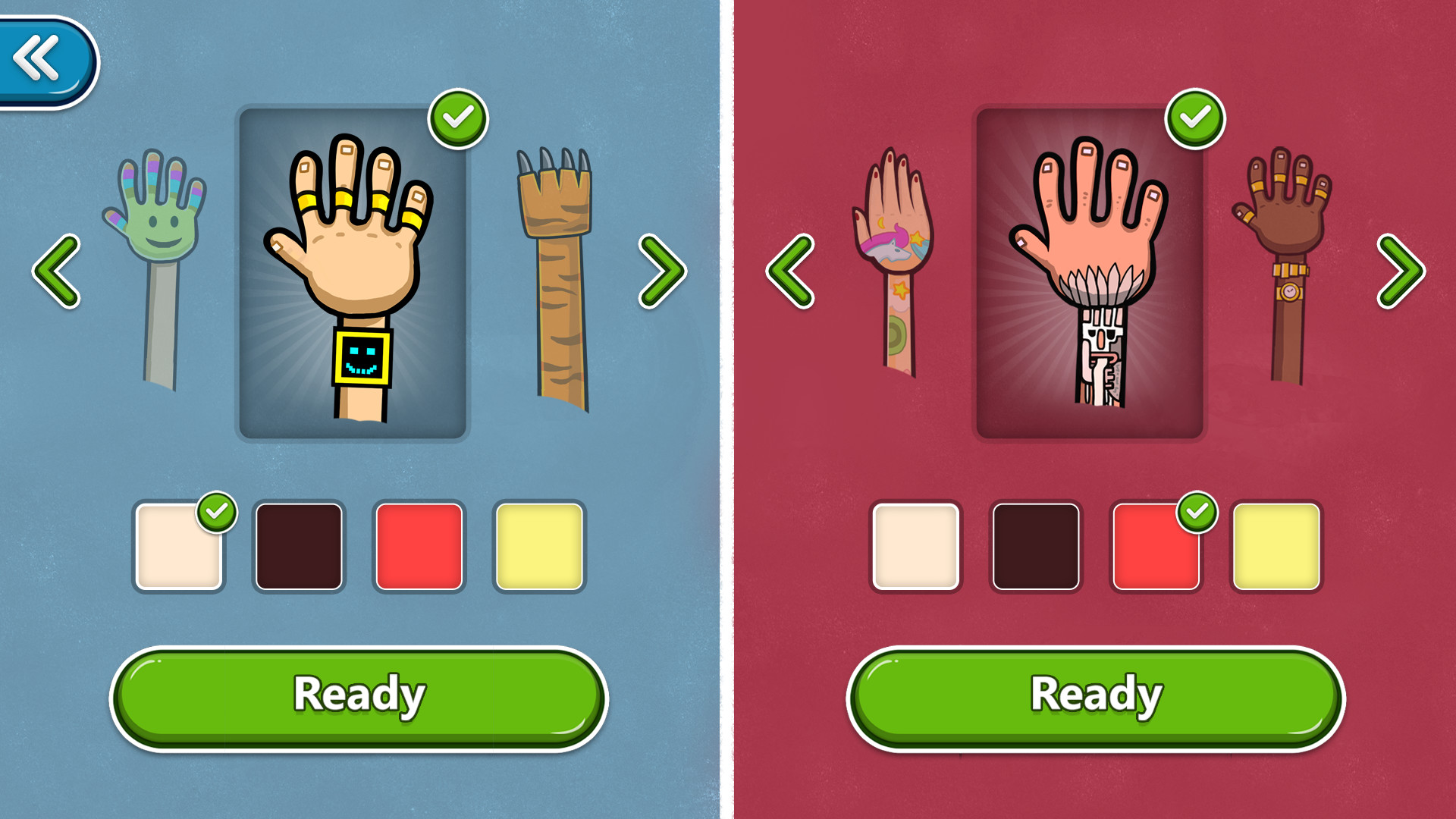Red Hands – 2-Player Game screenshot 4