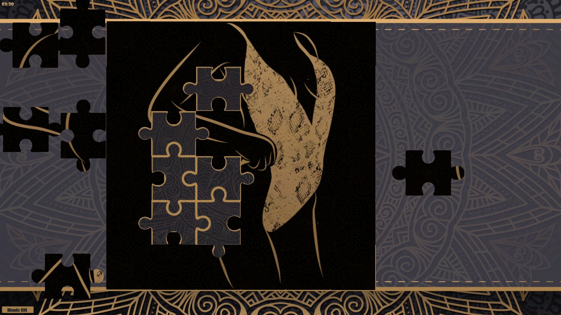 LineArt Jigsaw Puzzle - Erotica 2 screenshot 4