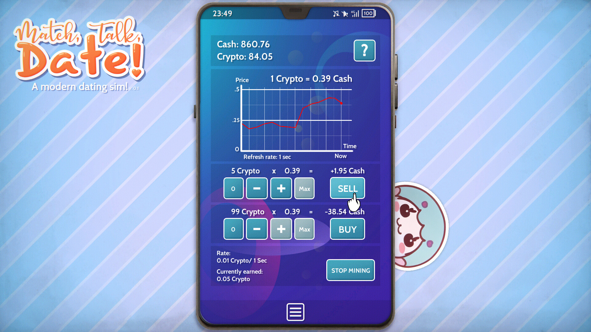 Match, Talk, Date! - A modern dating sim! screenshot 13