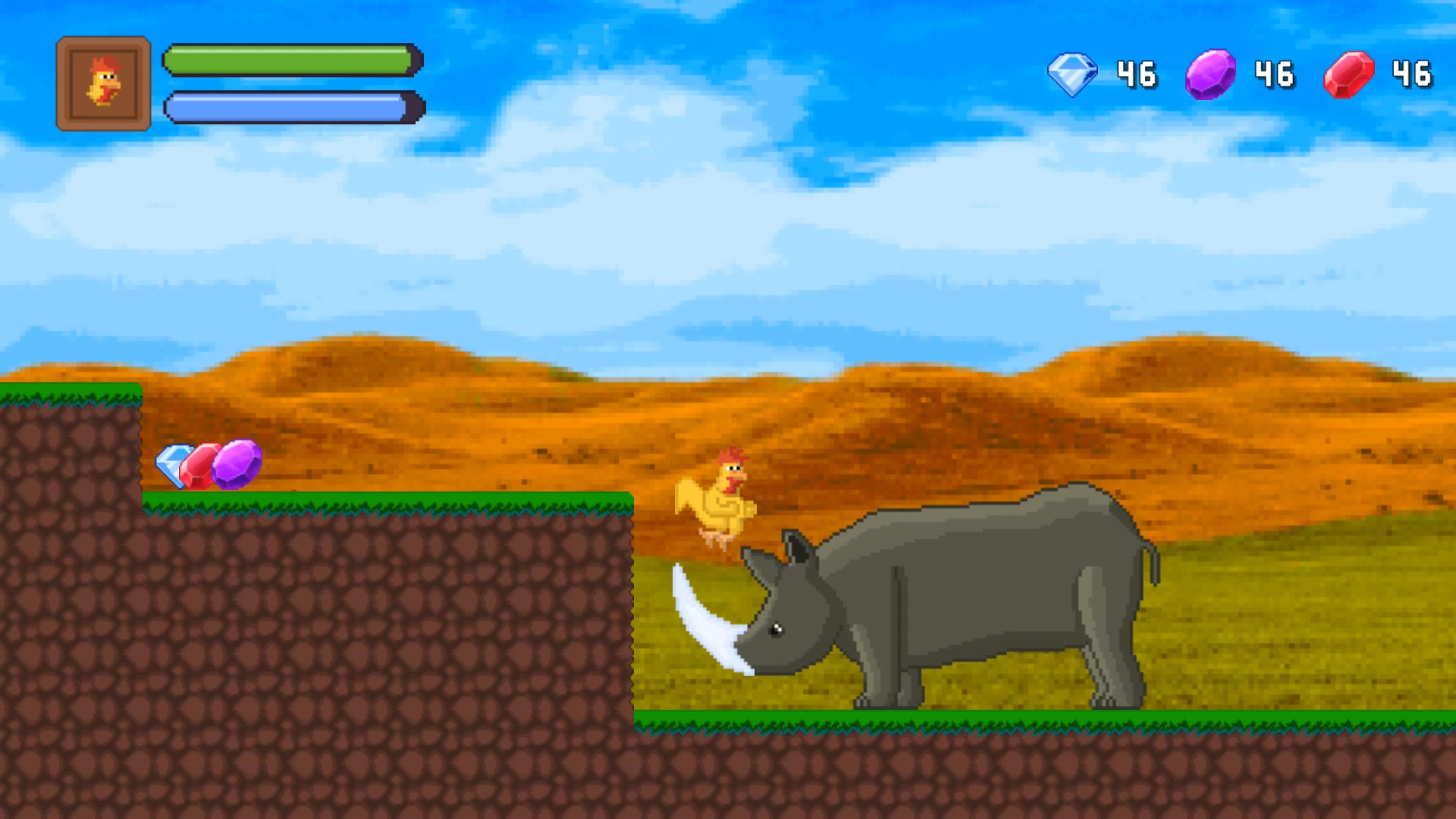 Big Adventure Of Fighting Chicken screenshot 4