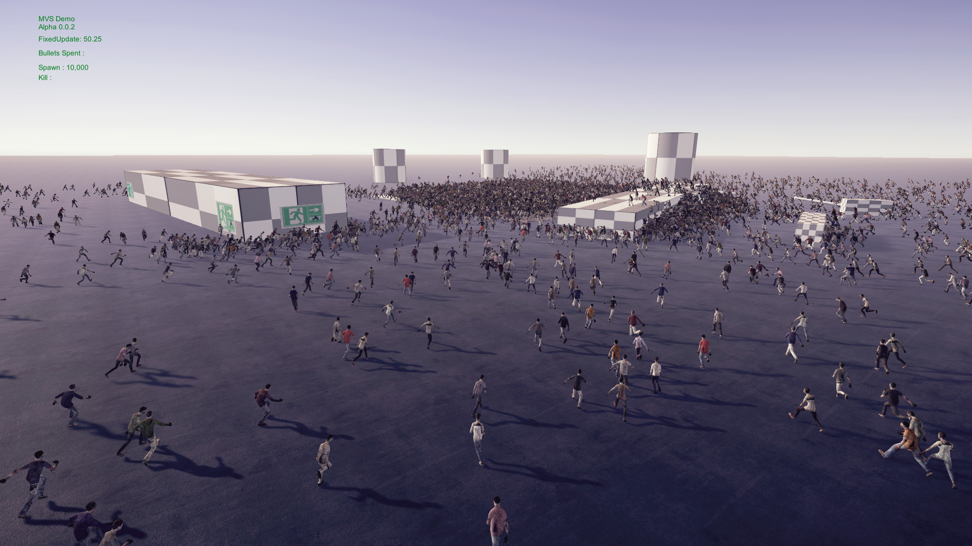 Minigun VS Swarms of the Zombie Apocalypse Simulator screenshot 14