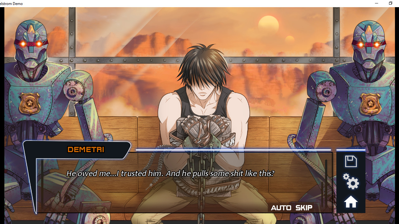 Maelstrom: A Yaoi Visual Novel screenshot 1