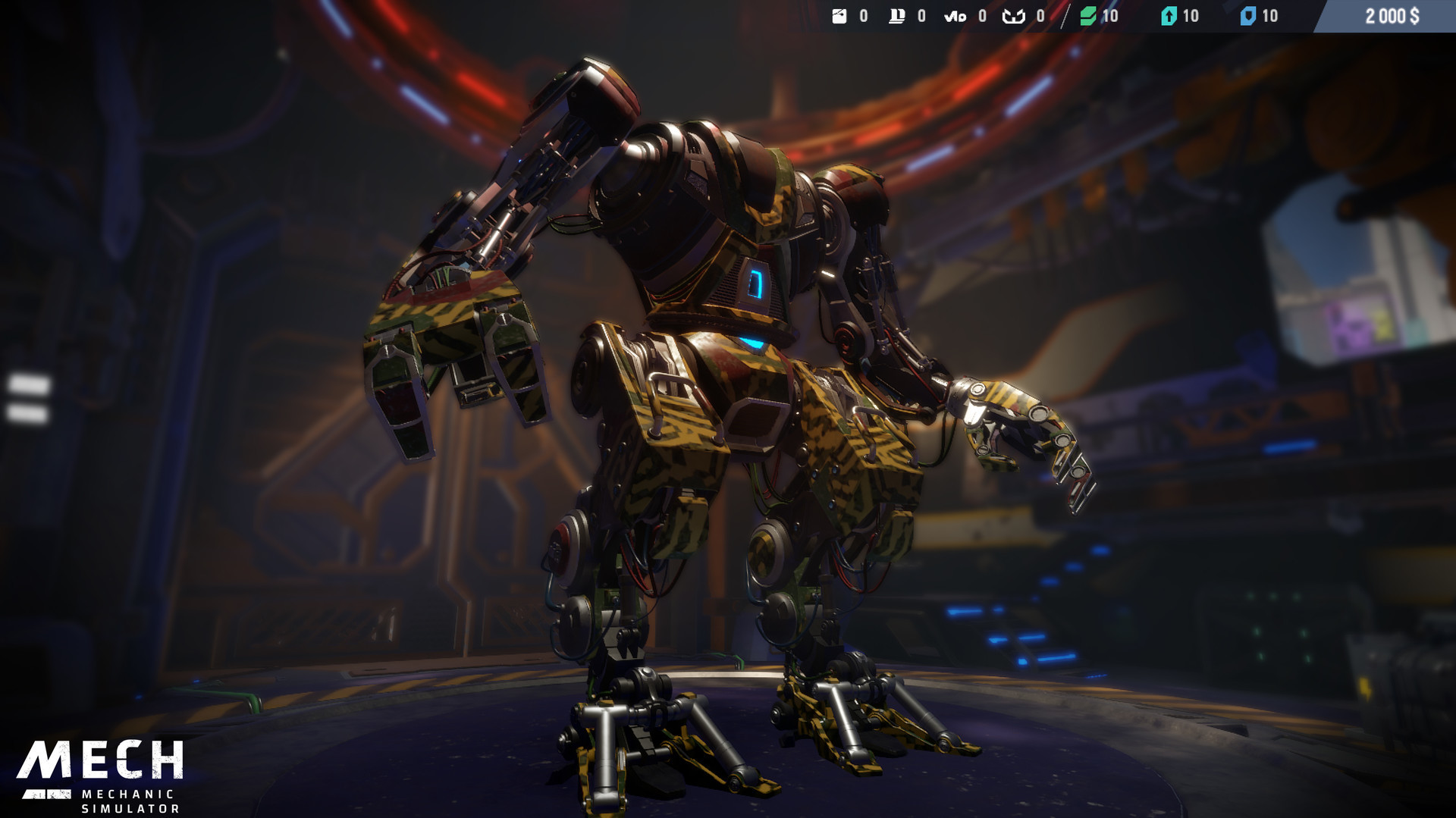 Mech Mechanic Simulator: Prologue screenshot 1