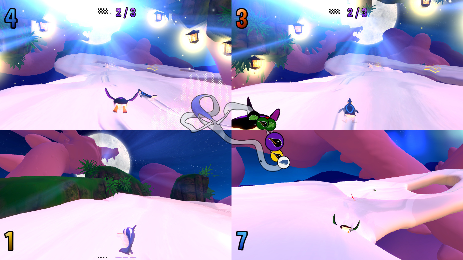 Mini Slide - Animal Race screenshot 3