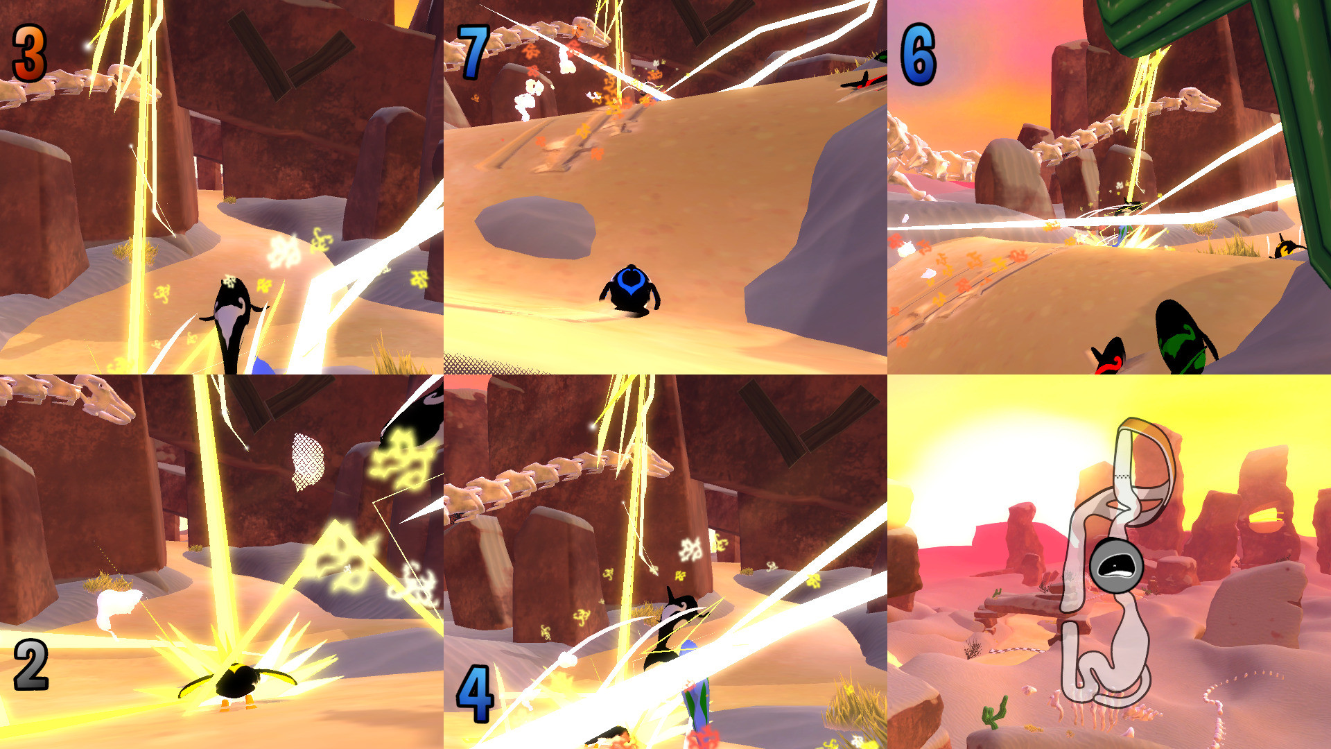 Mini Slide - Animal Race screenshot 5