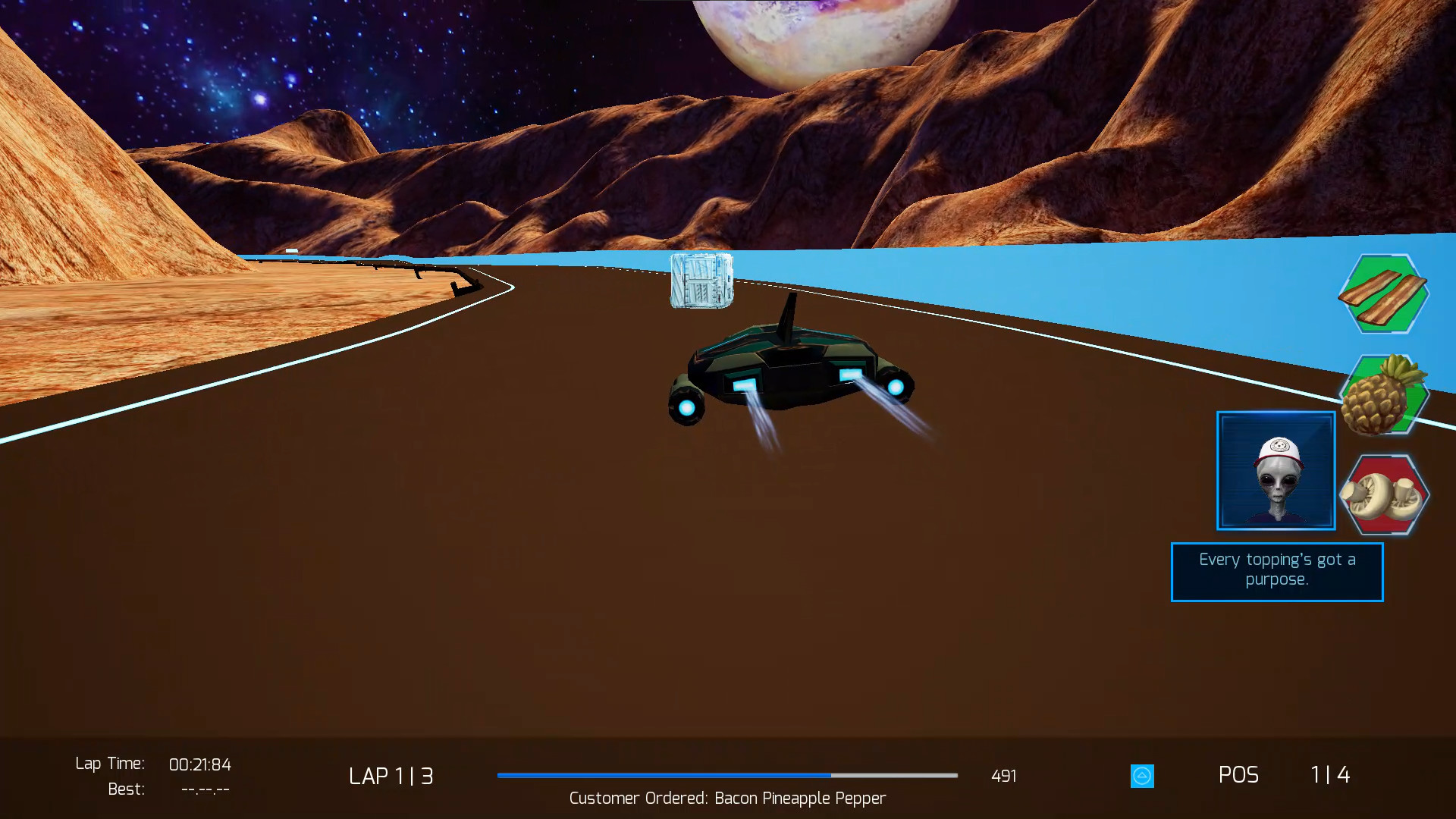 Cygnus Pizza Race screenshot 8