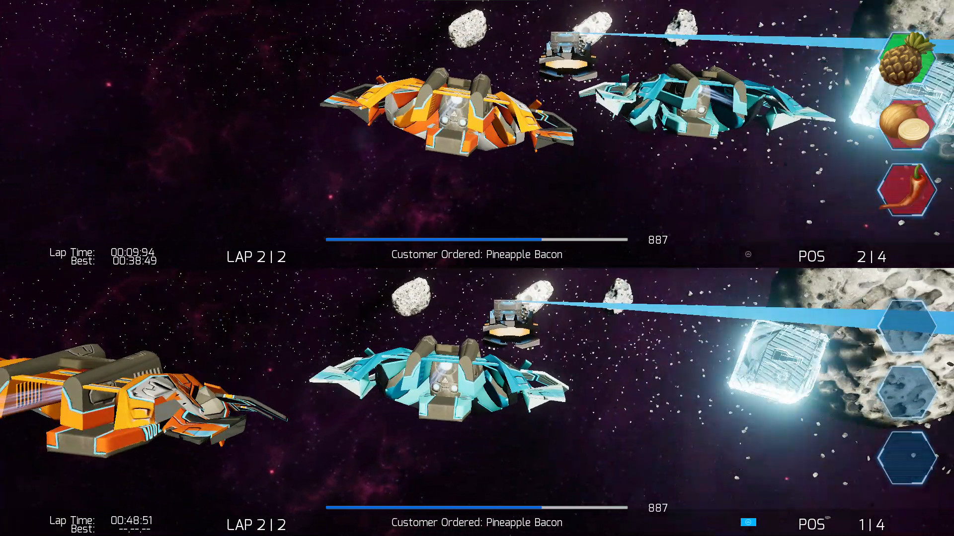 Cygnus Pizza Race screenshot 2
