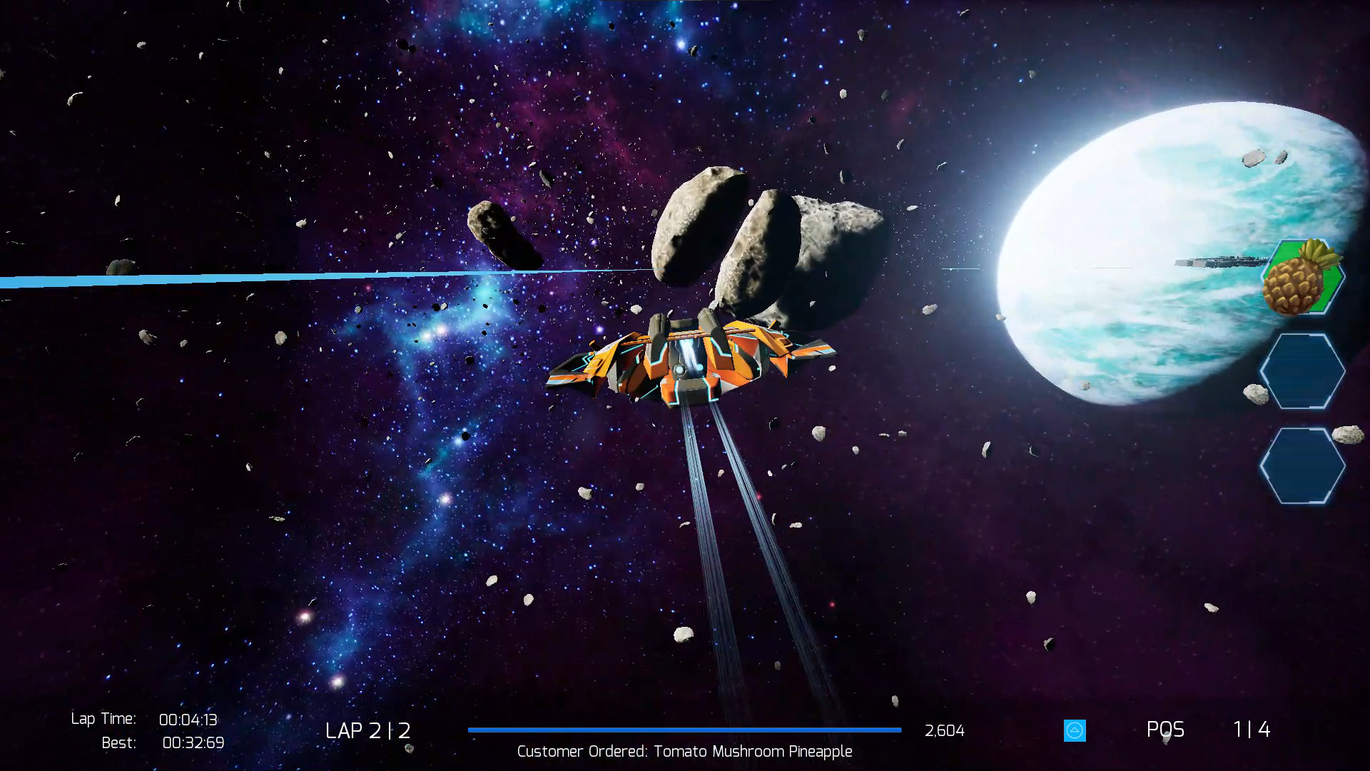 Cygnus Pizza Race screenshot 6