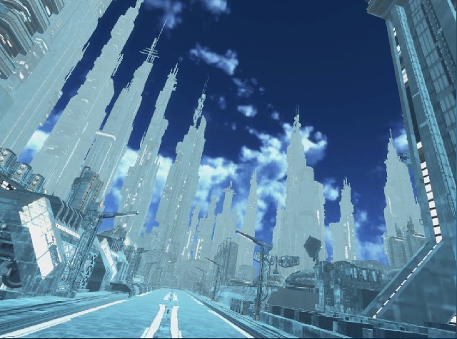VR Bike Tour/Exercise in 22nd Century World screenshot 3