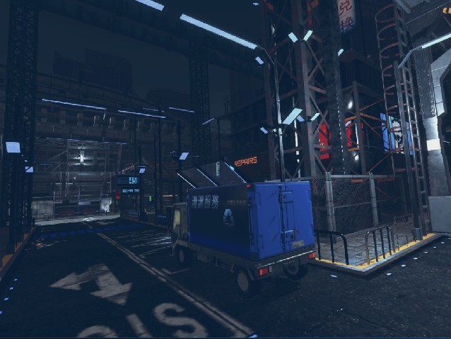 VR Bike Tour/Exercise in 22nd Century World screenshot 7