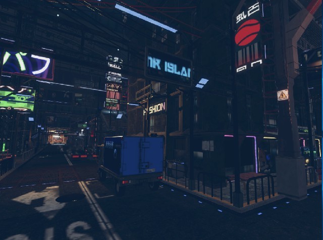 VR Bike Tour/Exercise in 22nd Century World screenshot 1
