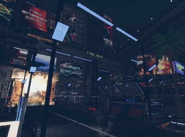VR Bike Tour/Exercise in 22nd Century World screenshot 5