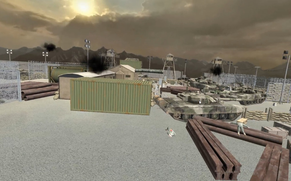 VR World War II battlefield experience screenshot 8