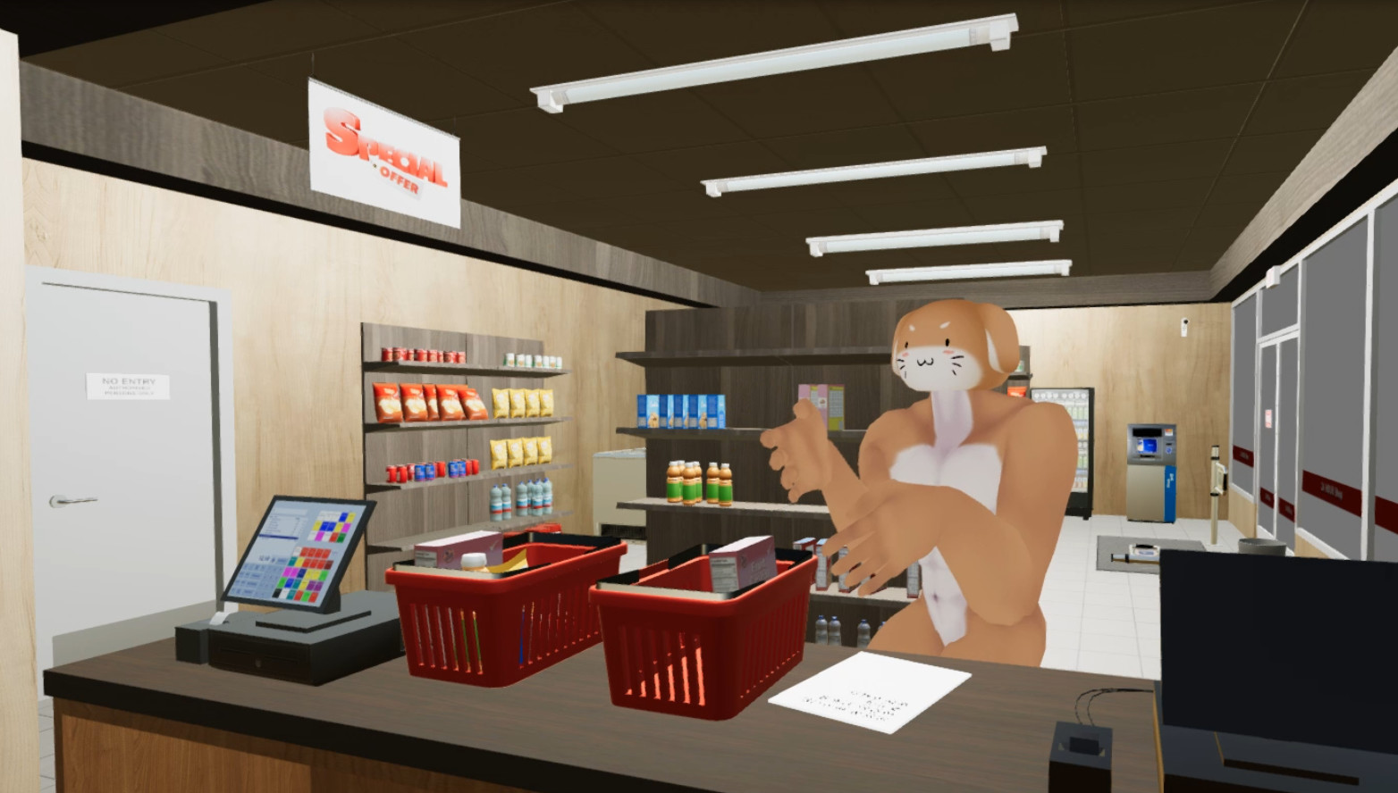 인하로 77번길 : Muscle Dog Simulation screenshot 2