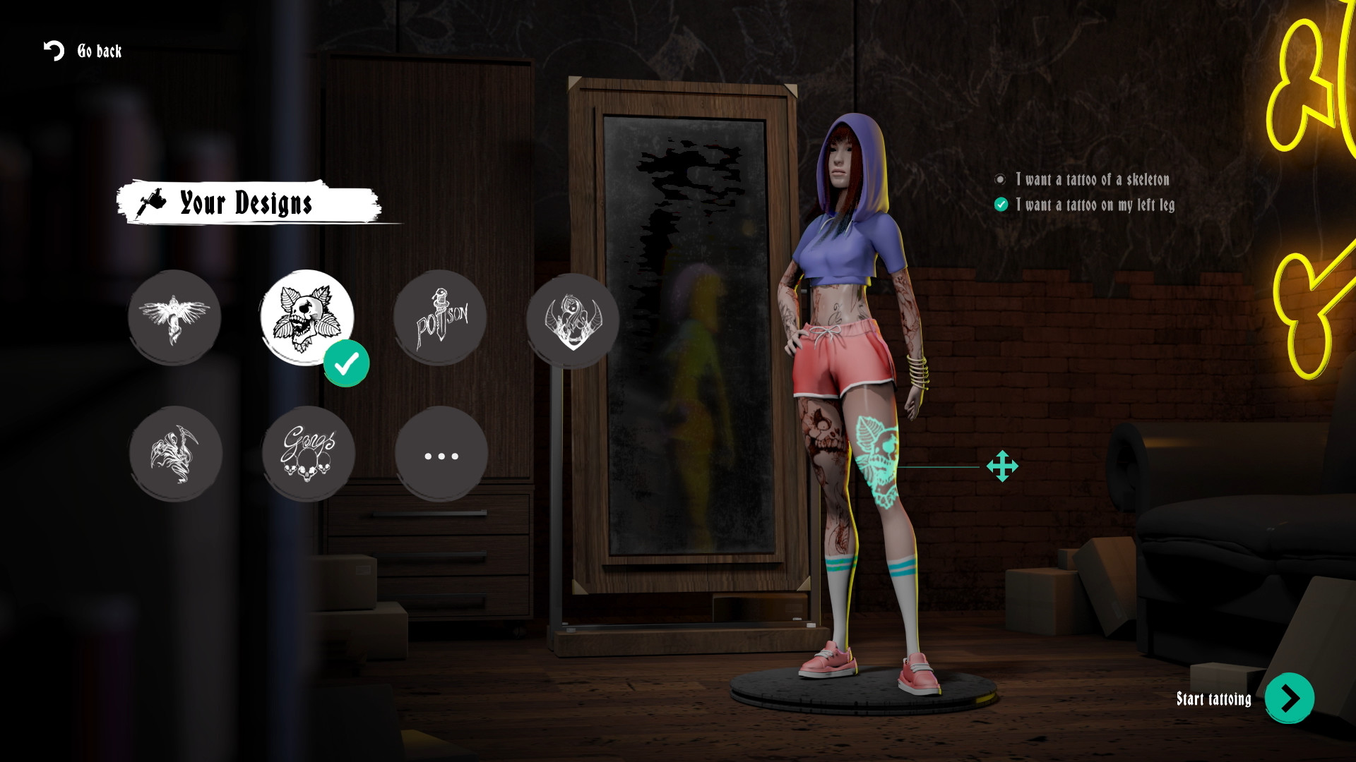 Ink Studio: Tattoo Artist Simulator screenshot 3