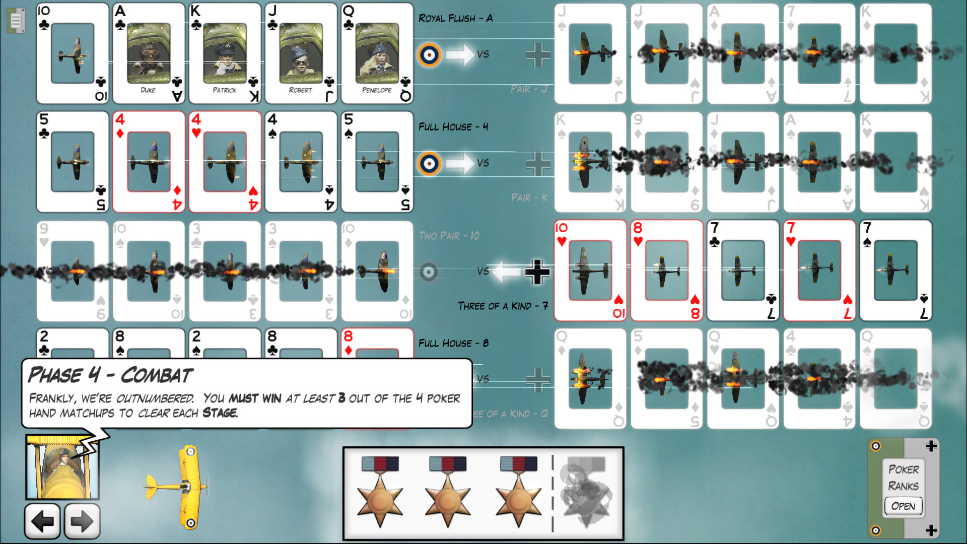 Poker Squadrons screenshot 5