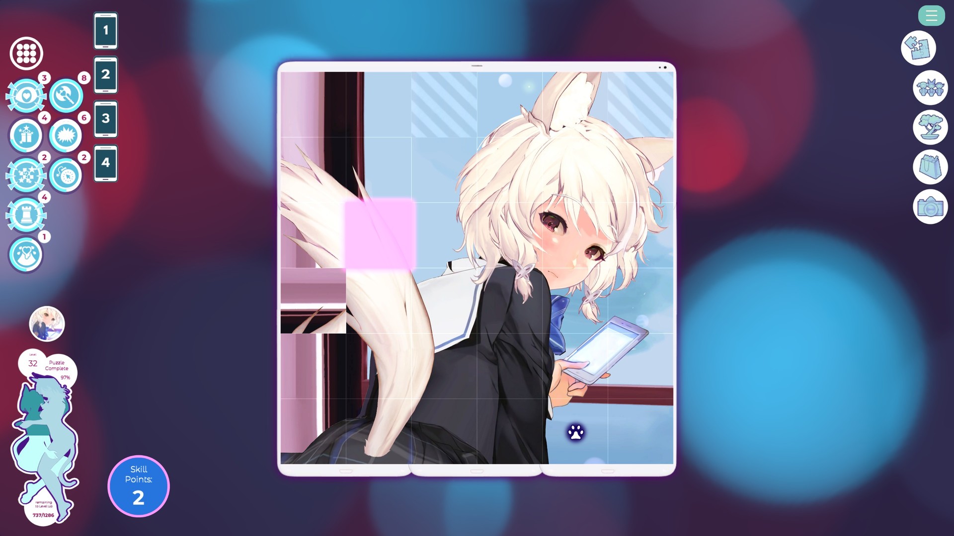 Mosaique Neko Waifus 4 screenshot 13