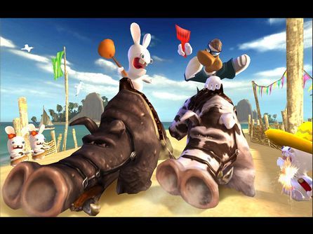 Rayman Raving Rabbids™ screenshot 4