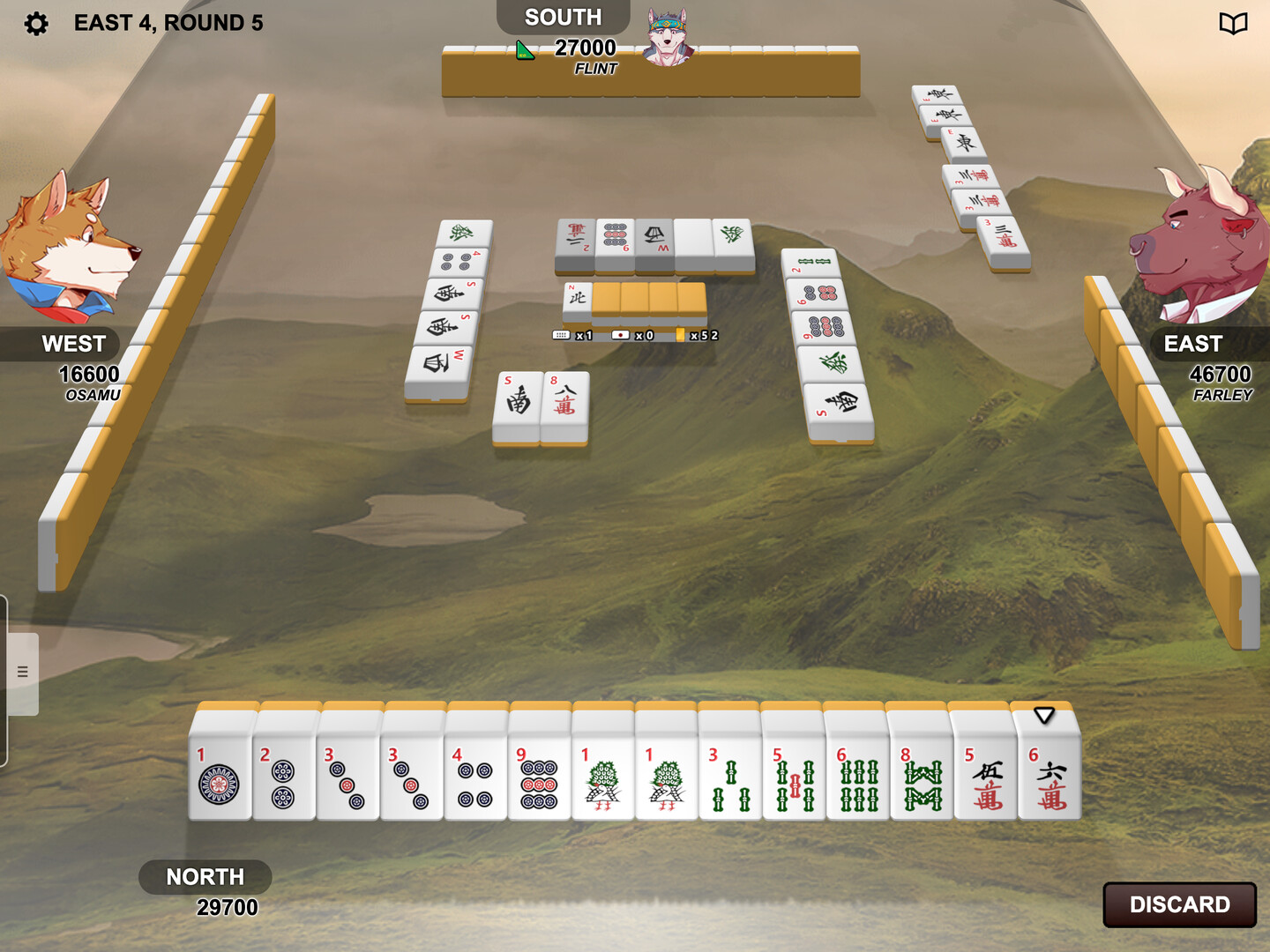 Kemono Mahjong screenshot 1