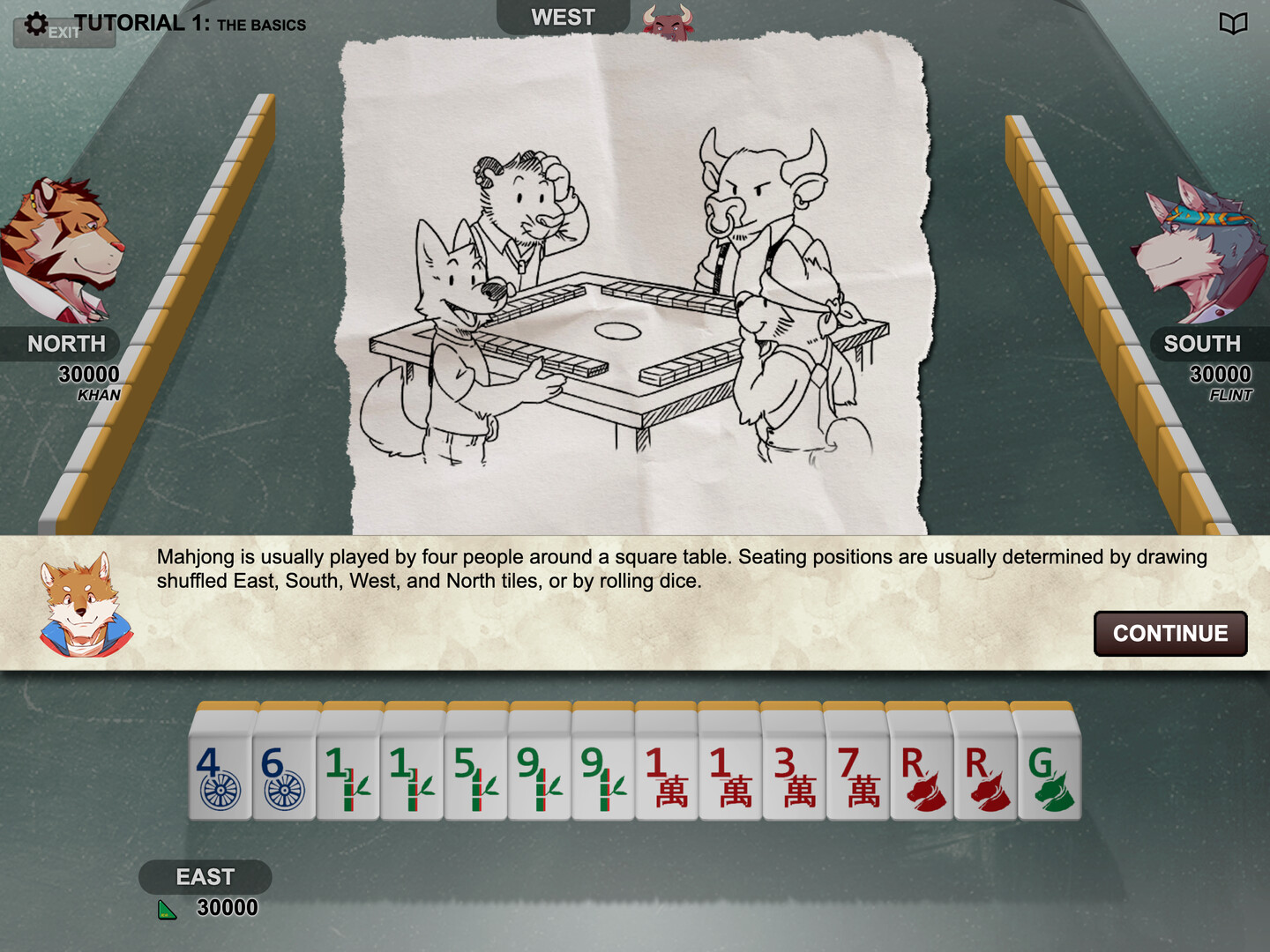 Kemono Mahjong screenshot 2