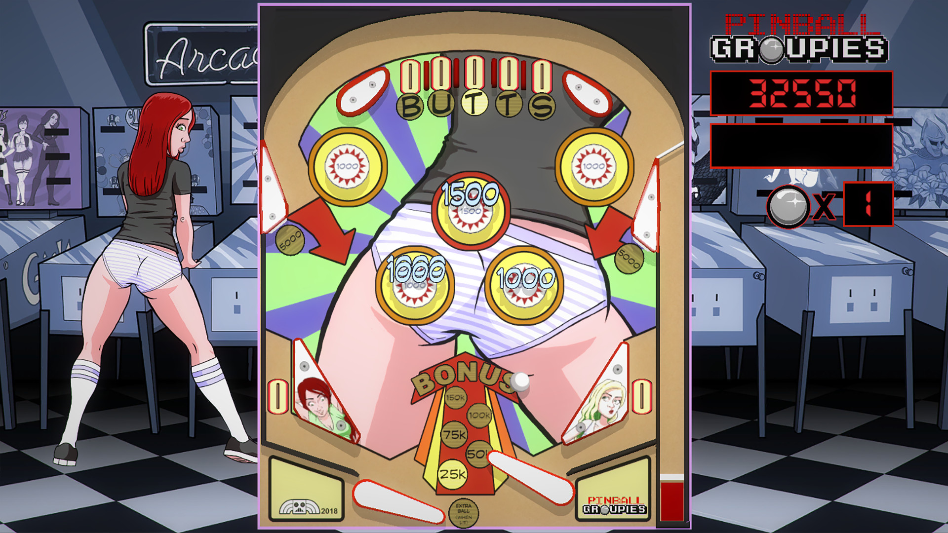 Pinball Groupies screenshot 1