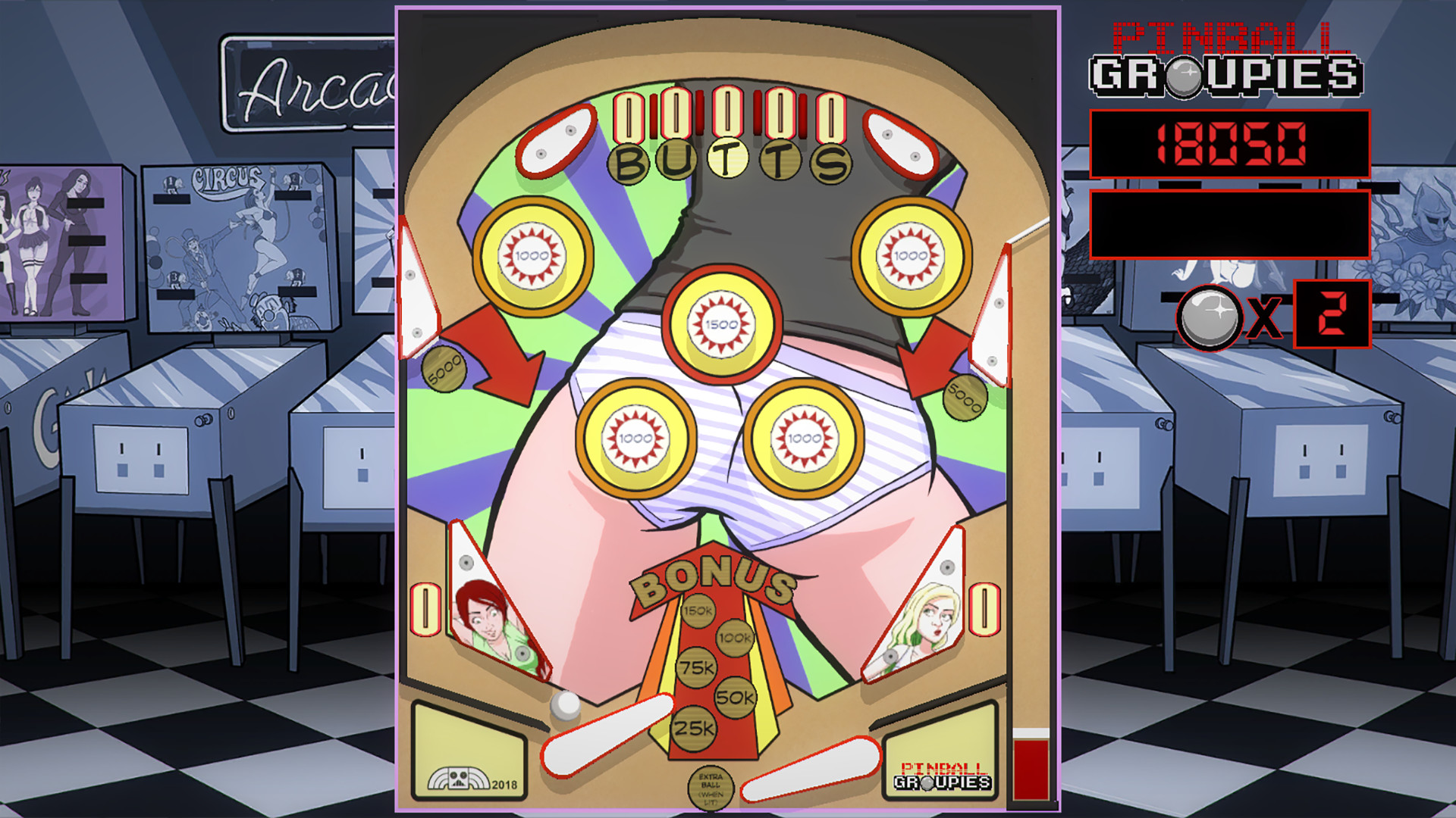 Pinball Groupies screenshot 2