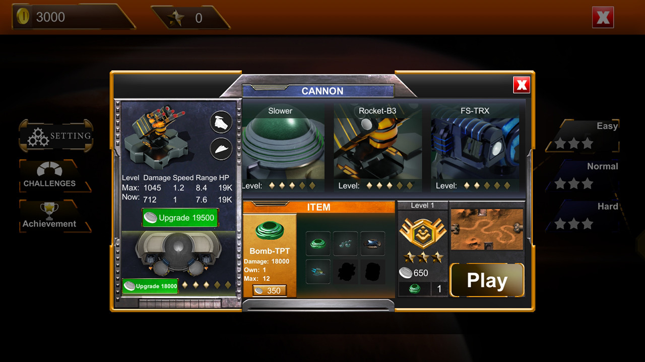 Marswar TD screenshot 4