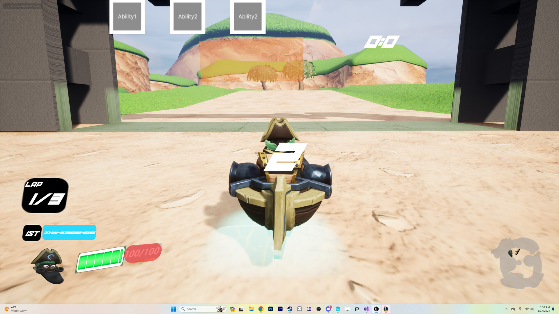 Chaos Kart screenshot 1