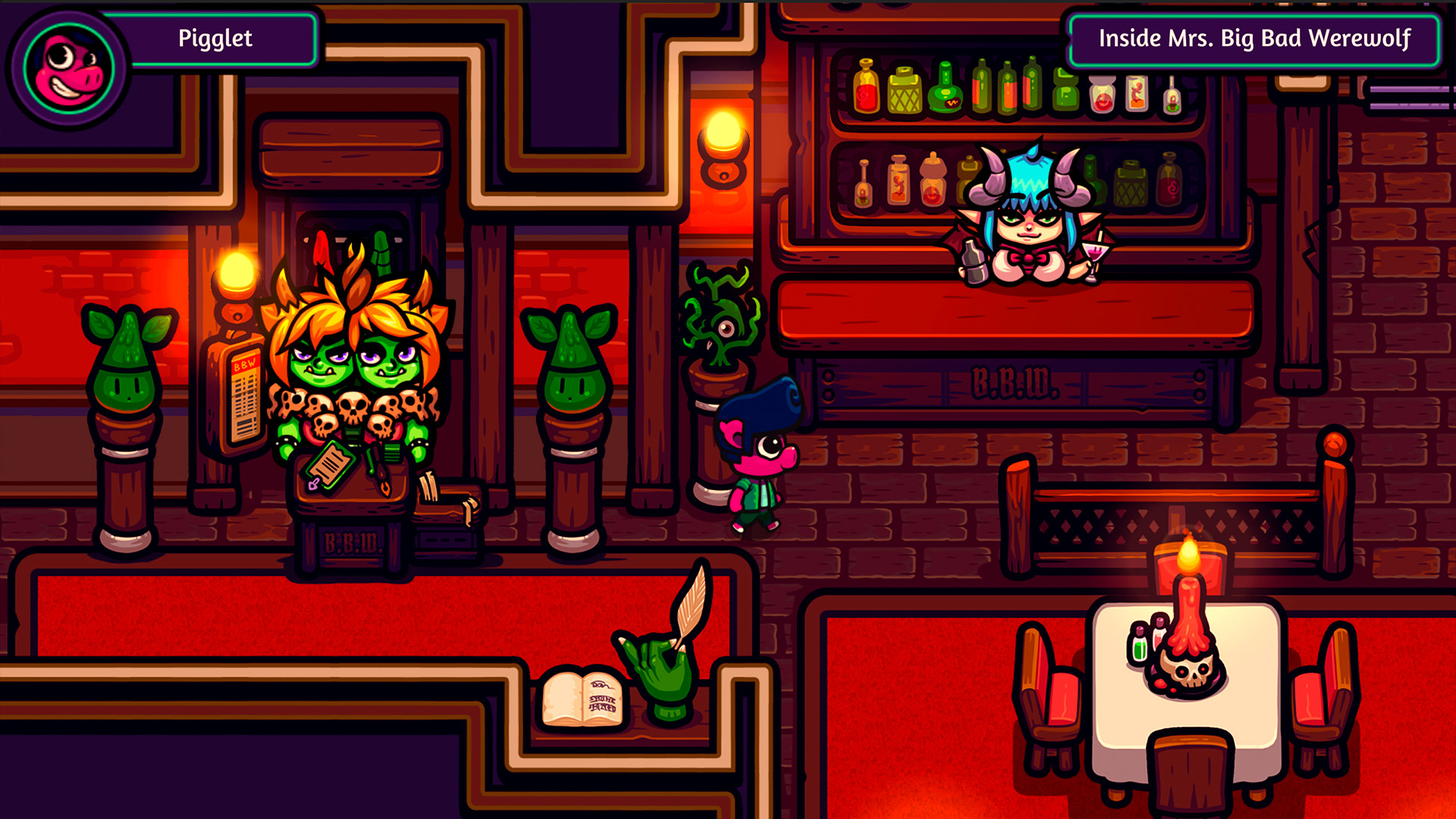 Pigglet in Mrs. Big Bad Werewolf screenshot 11