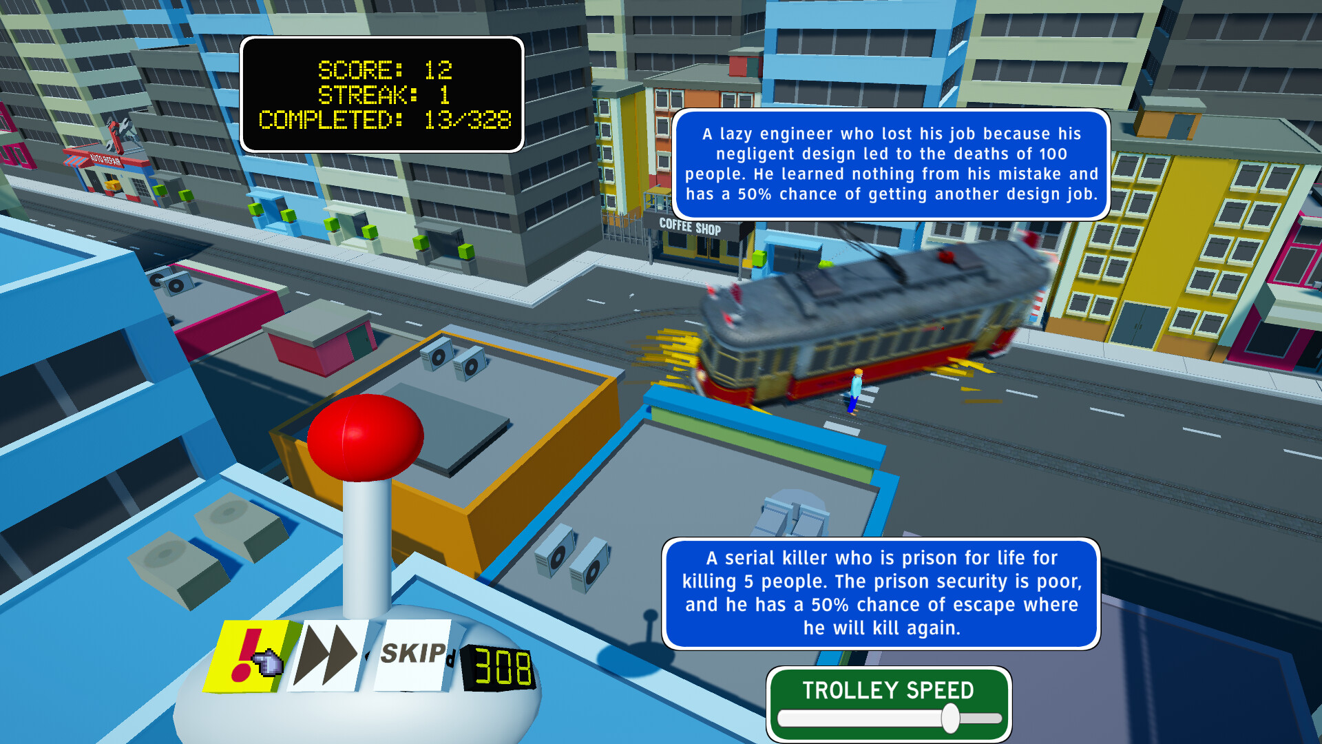 The Trolley Problem Game screenshot 7