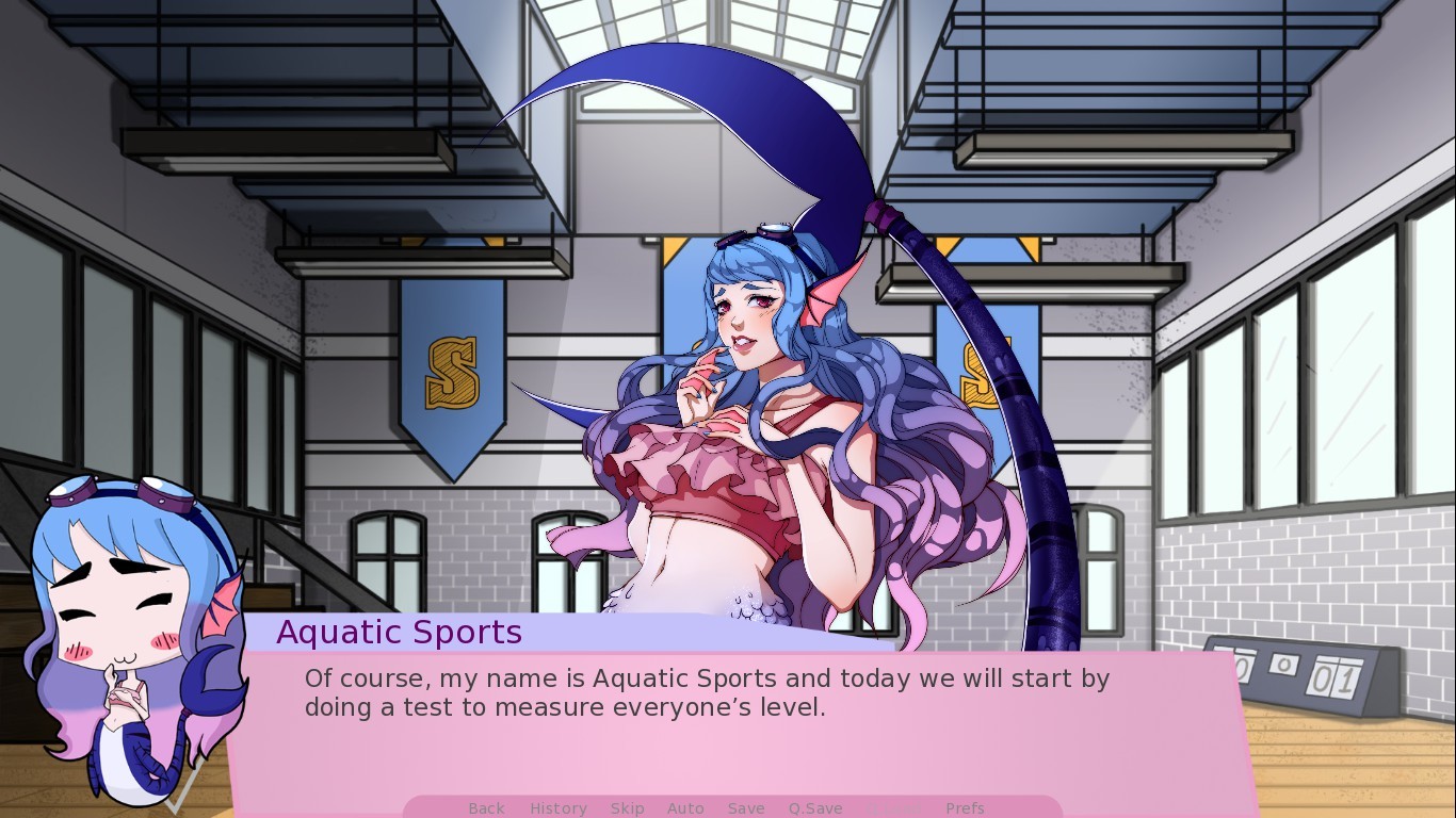 My Dream Sport Dating Simulator screenshot 2