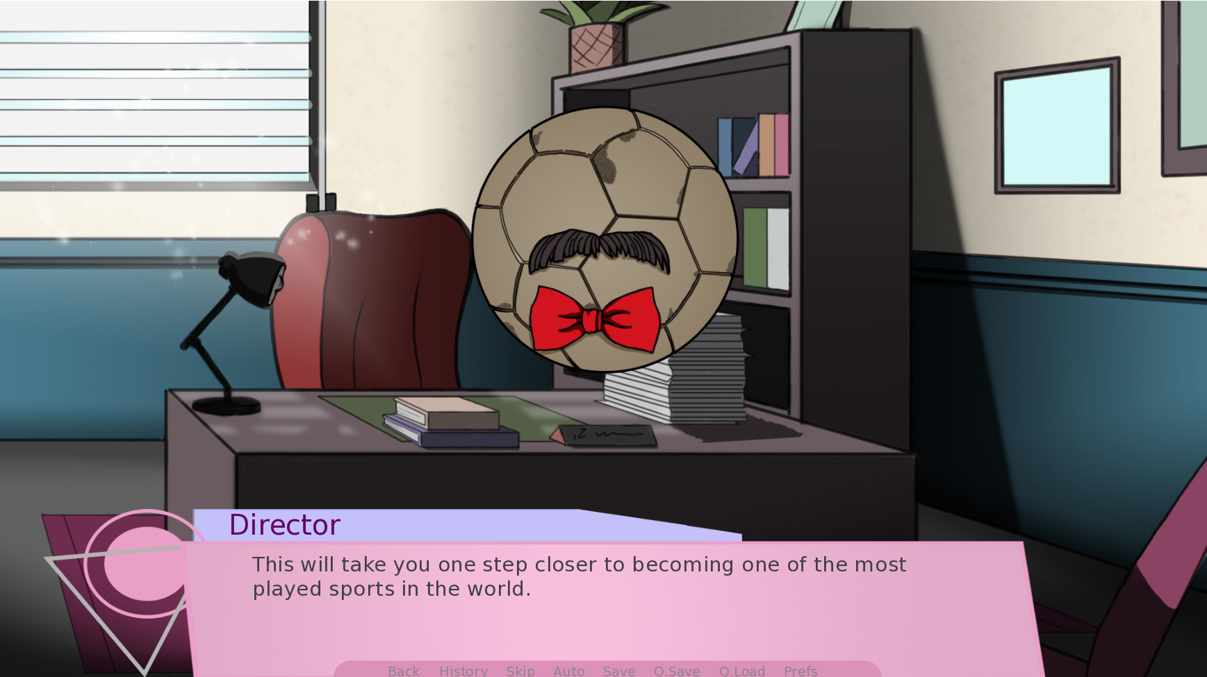 My Dream Sport Dating Simulator screenshot 1