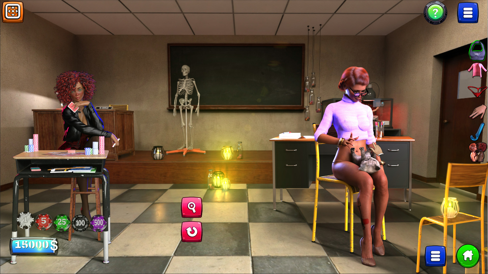 Strip Black Jack - Sex Teacher screenshot 2