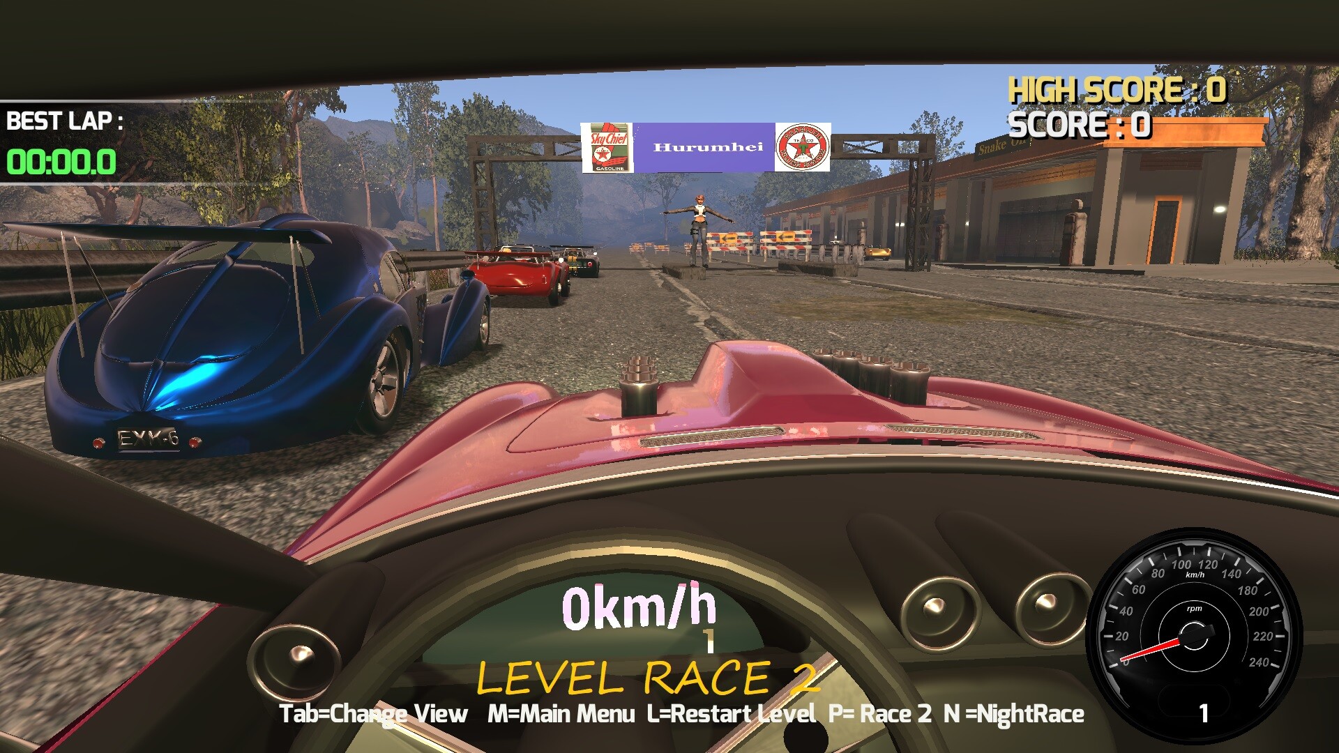 The Build And Race Hotrod Game screenshot 6