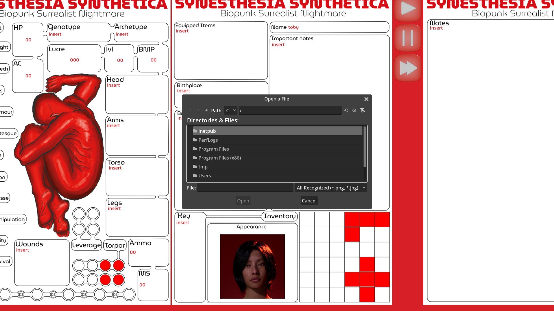 SNS screenshot 2