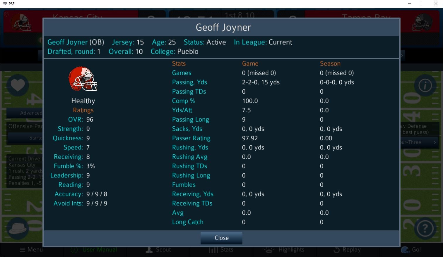 Pro Strategy Football 2022 screenshot 11