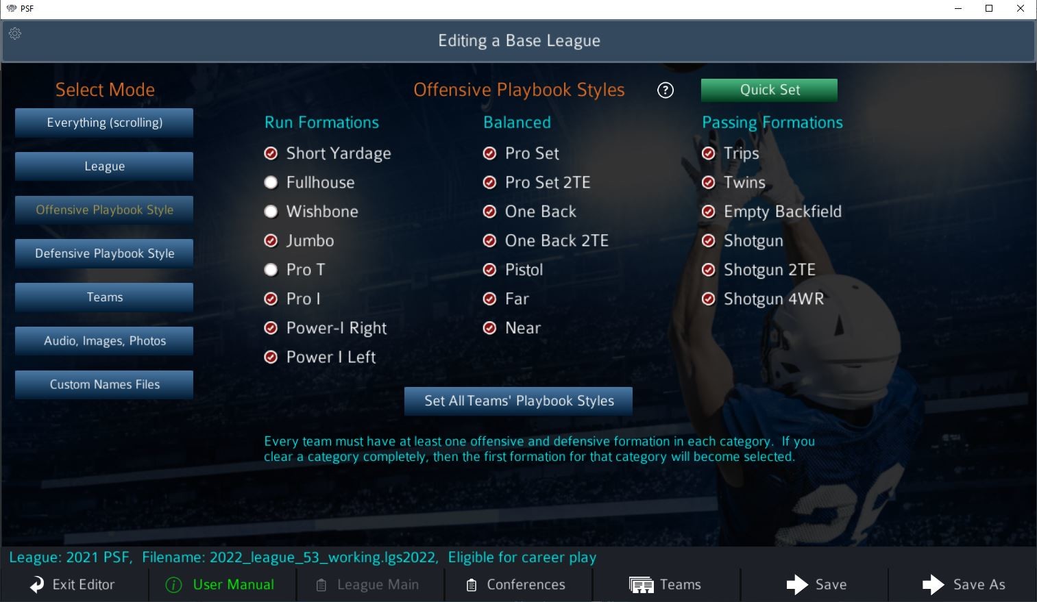 Pro Strategy Football 2022 screenshot 6