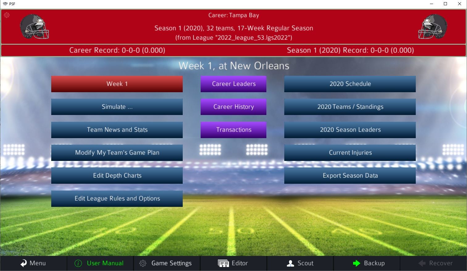 Pro Strategy Football 2022 screenshot 4