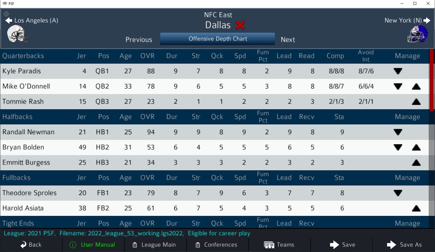 Pro Strategy Football 2022 screenshot 10